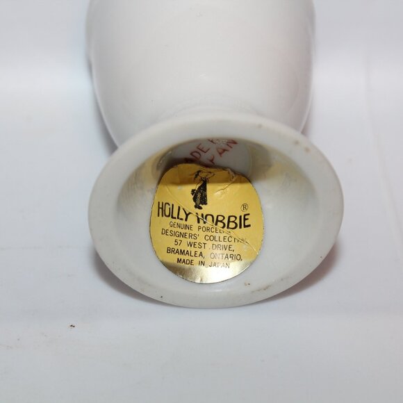 🍁5/$25🎃 Holly Hobbie Egg Cups Lot of 3 Porcelain - Picture 2 of 2